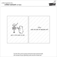 Load image into Gallery viewer, critter concert